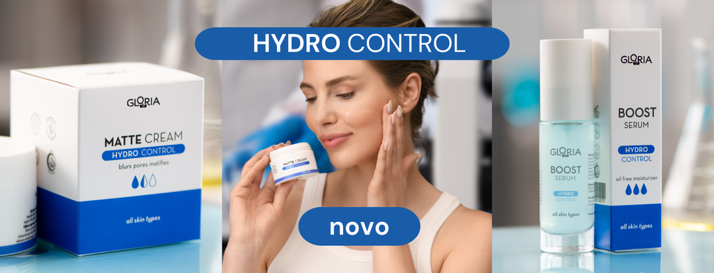 NOVO: HYDRO CONTROL -  Revolucionarna linija za hidrataciju i matiranje kože