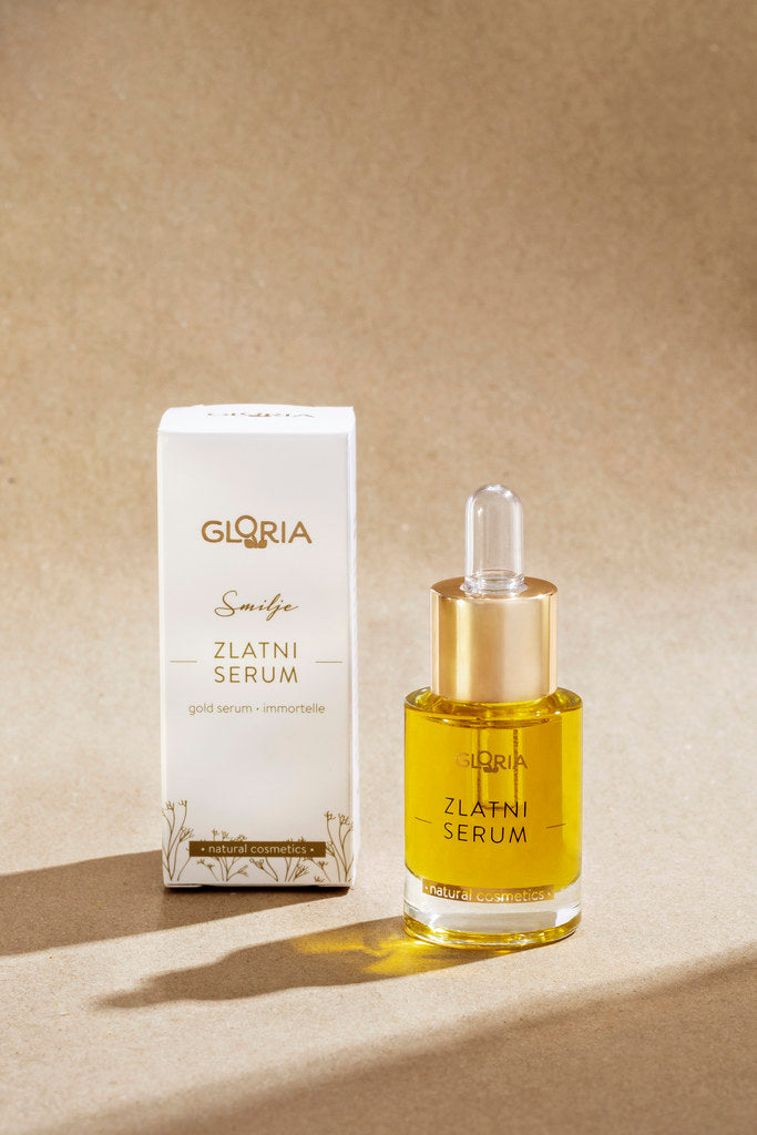 Golden immortelle serum for face